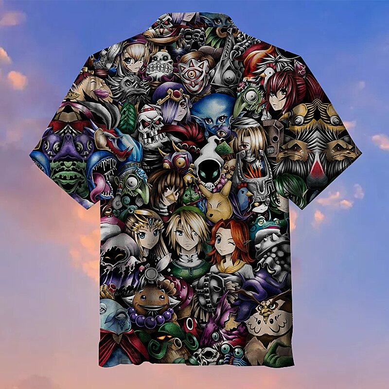 The Incredible Legend Of Zelda Hawaiian Shirt The Incredible Legend Of Zelda Hawaiian Shirt