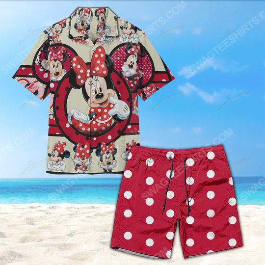 The Minnie Mouse Summer Vacation Hawaiian Shirt The Minnie Mouse Summer Vacation Hawaiian Shirt
