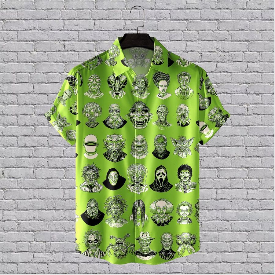 The Monsters Hawaiian Shirt The Monsters Hawaiian Shirt