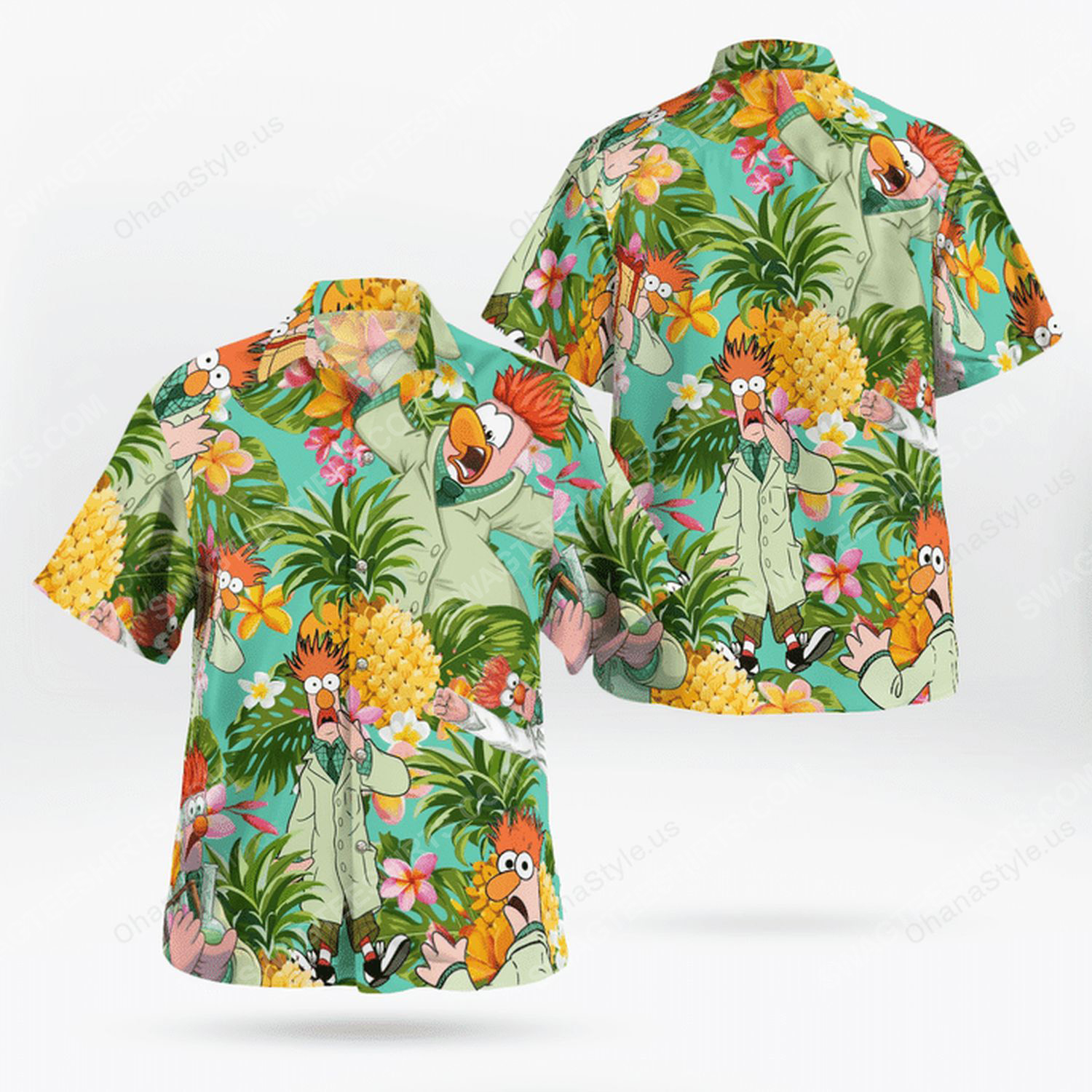 The Muppet Show Beaker Hawaiian Shirt The Muppet Show Beaker Hawaiian Shirt