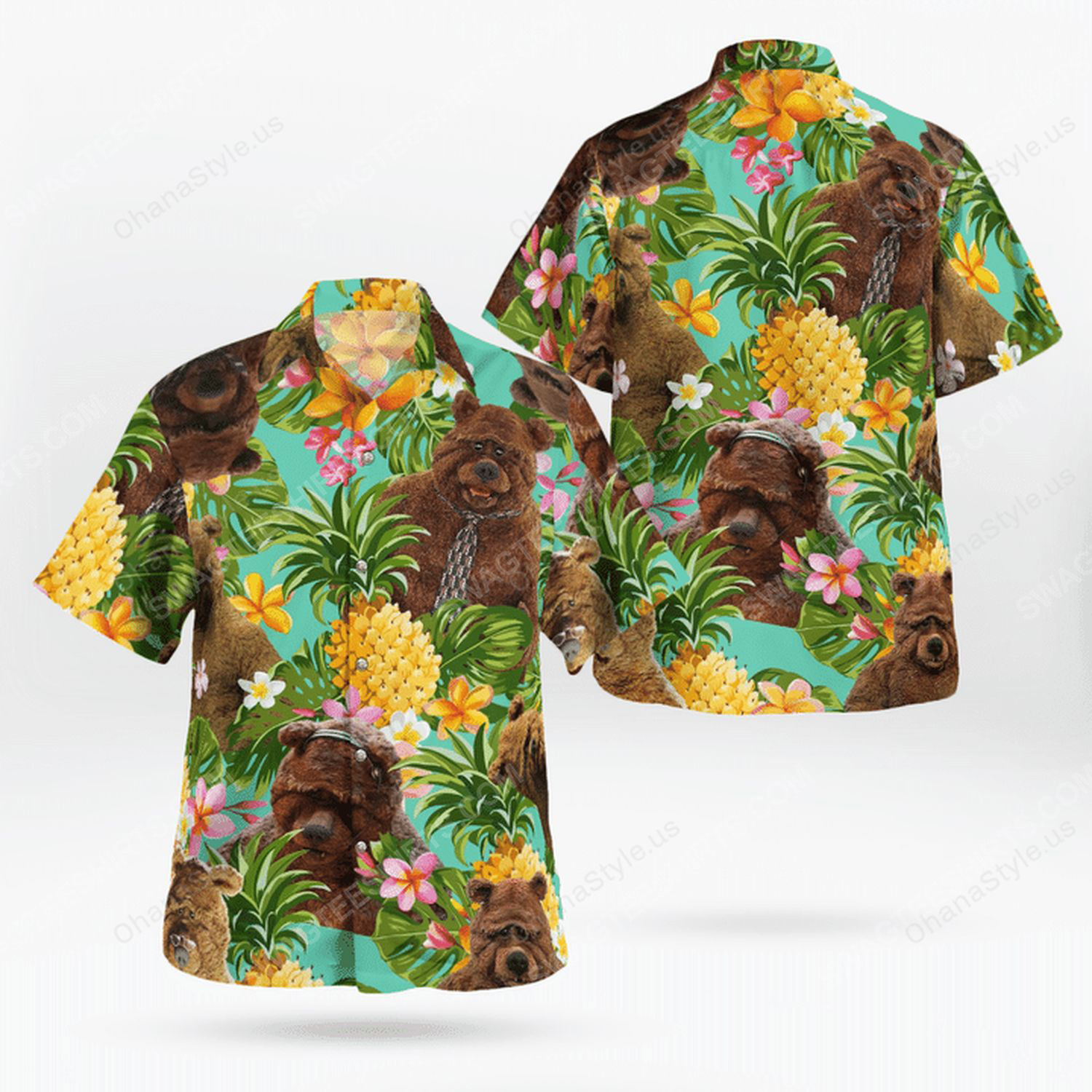 The Muppet Show Bobo The Bear Hawaiian Shirt The Muppet Show Bobo The Bear Hawaiian Shirt