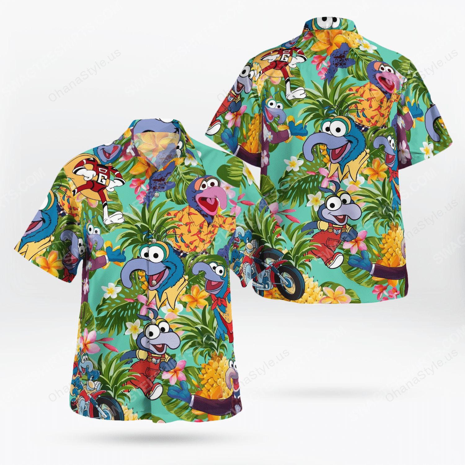 The Muppet Show Gonzo Hawaiian Shirt The Muppet Show Gonzo Hawaiian Shirt