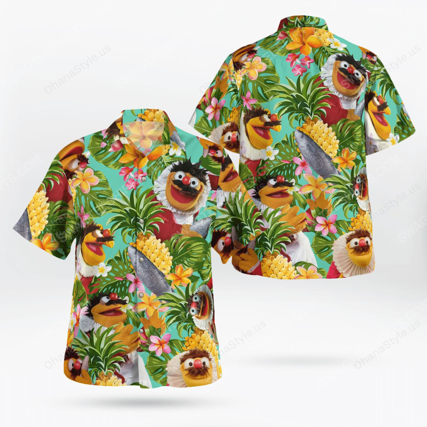 The Muppet Show Lew Zealand Hawaiian Shirt The Muppet Show Lew Zealand Hawaiian Shirt