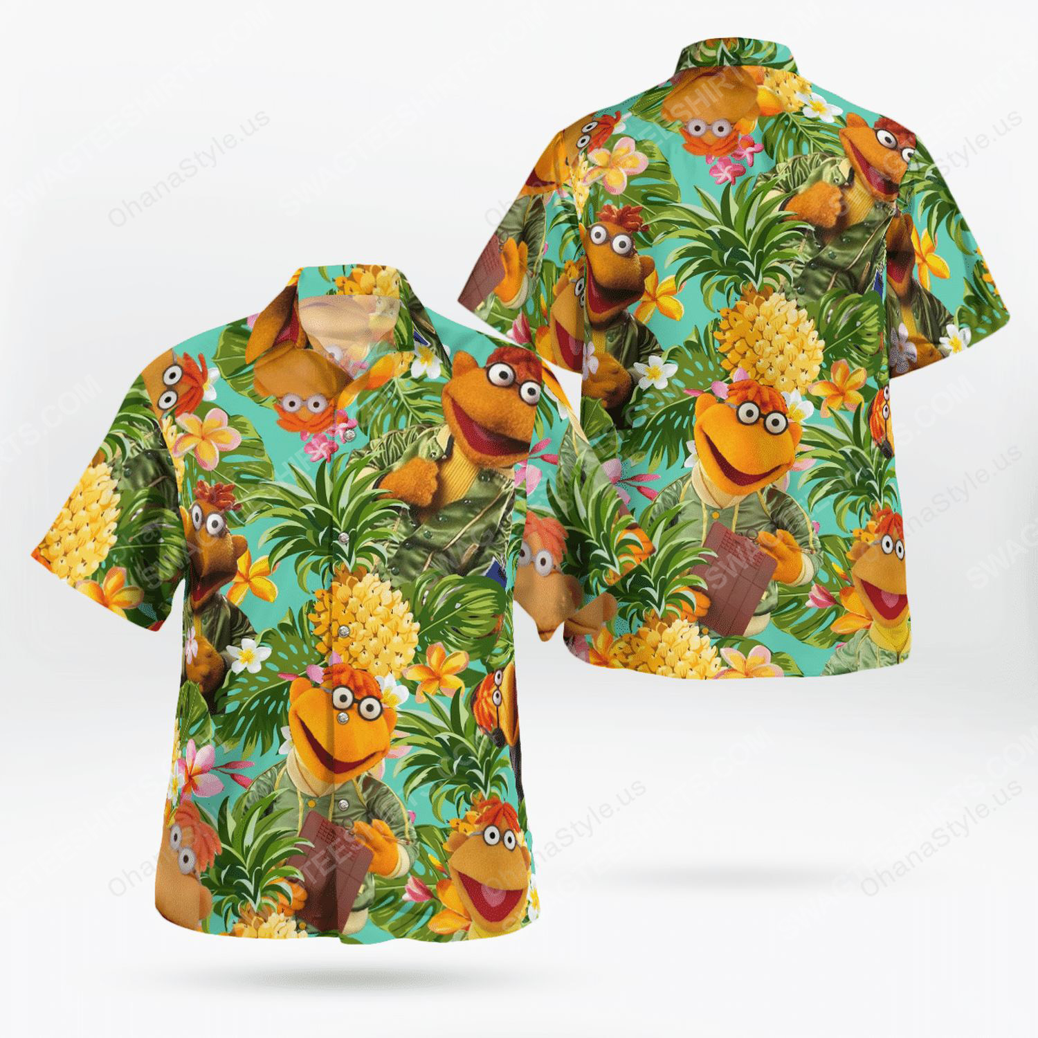 The Muppet Show Scooter Hawaiian Shirt The Muppet Show Scooter Hawaiian Shirt