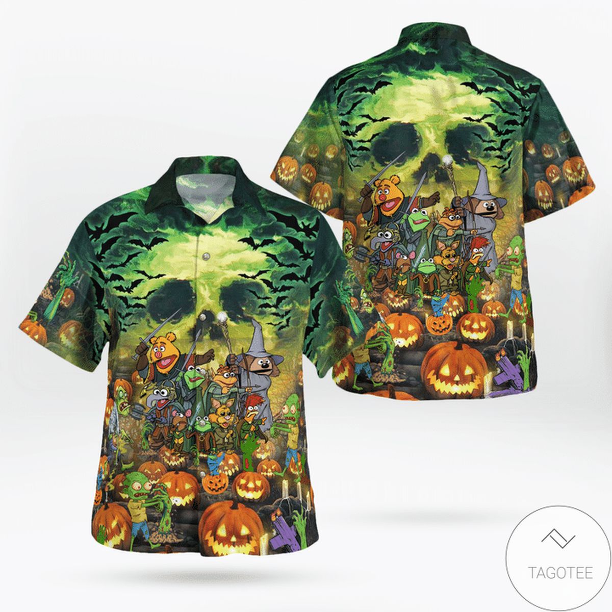 The Muppetss Just Wanna Have Fun Hallowen Hawaiian Shirt The Muppetss Just Wanna Have Fun Hallowen Hawaiian Shirt