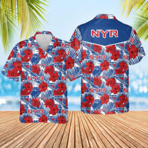 The New York Rangers Nhl Full Printed Hawaiian Shirt