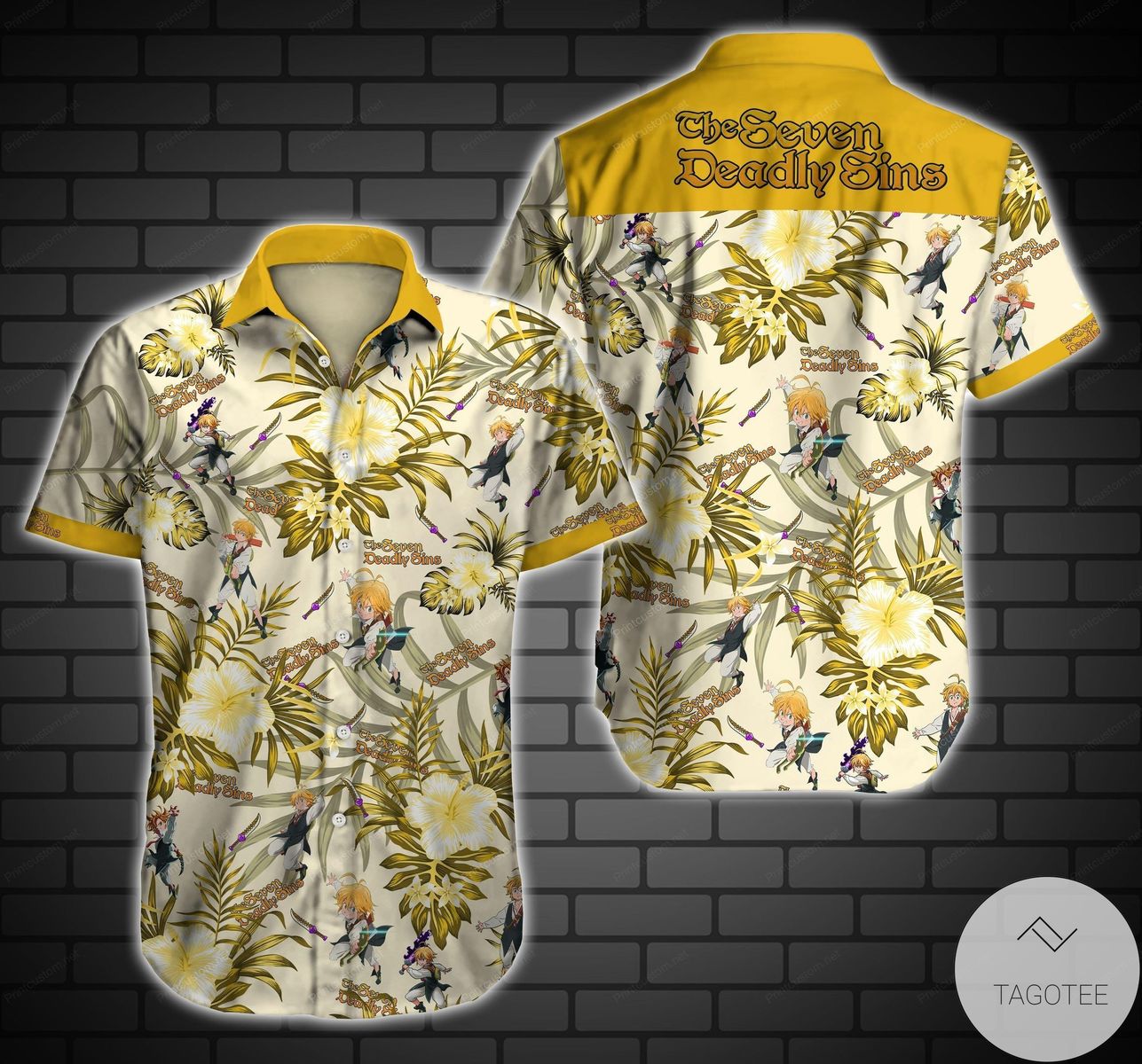 The Seven Deadly Sins Hawaiian Shirt The Seven Deadly Sins Hawaiian Shirt