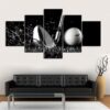The Swing - Sport 5 Panel Canvas Art Wall Decor