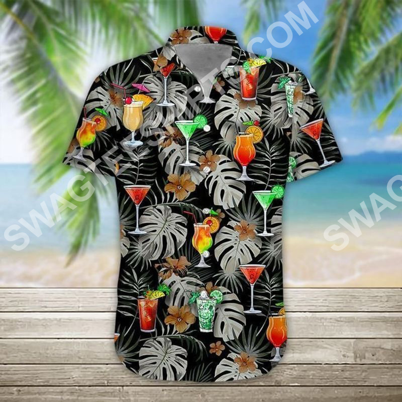 The Tropical Cocktail All Over Printed Hawaiian Shirt The Tropical Cocktail All Over Printed Hawaiian Shirt