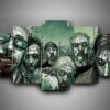 The Walking Dead 4 - Music 5 Panel Canvas Art Wall Decor