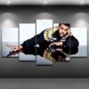 The Weeknd Rock Singer - Famous Person 5 Panel Canvas Art Wall Decor