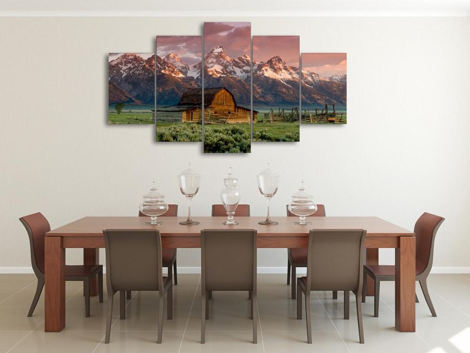 The Zone - Moto Racing - Sport 5 Panel Canvas Art Wall Decor The Zone - Moto Racing - Sport 5 Panel Canvas Art Wall Decor