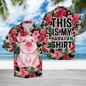 This Is My Hawaiian Shirt Summer Button Up