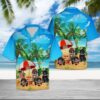 Tibetan Mastiff Beach Summer Hawaiian Shirt Summer Button Up