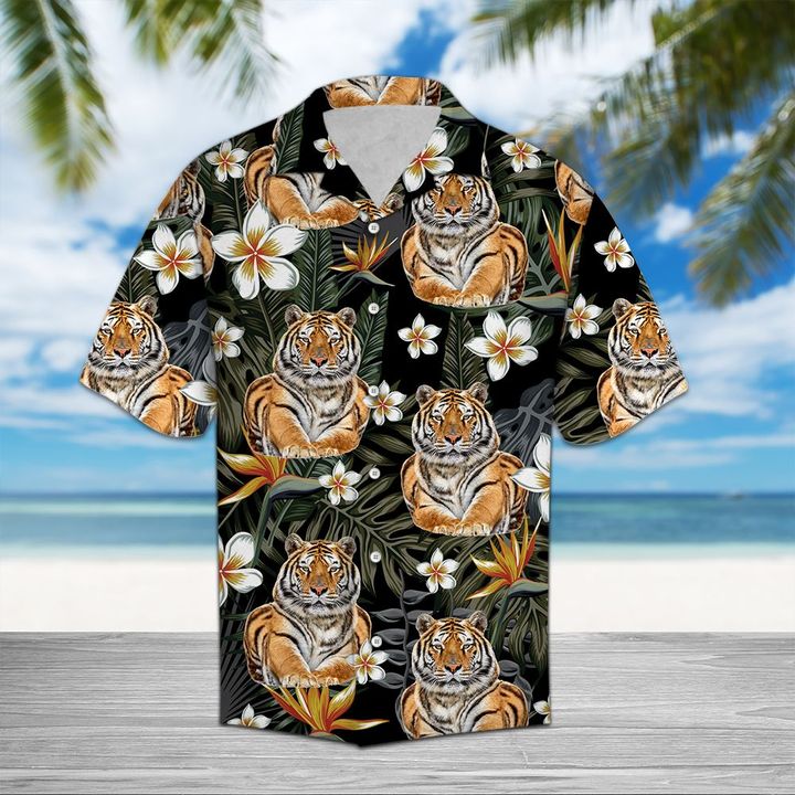 Tigert Hawaiian Shirt Summer Button Up Tigert Hawaiian Shirt Summer Button Up