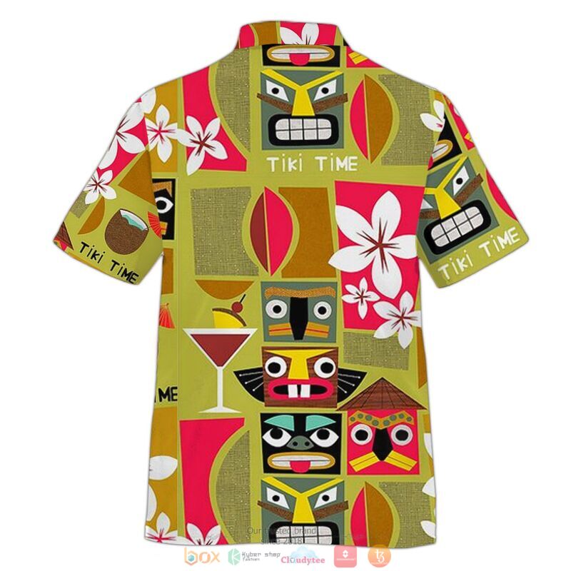 Tiki Time Hawaiian Shirt Tiki Time Hawaiian Shirt