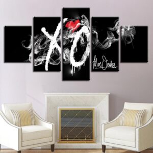 Til We Overdose - Music 5 Panel Canvas Art Wall Decor