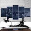 Tom Clancys Rainbow Six Siege Sniper 02 - Gaming 5 Panel Canvas Art Wall Decor