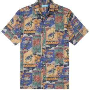 Tori Richard Marquises Hawaiian Shirt