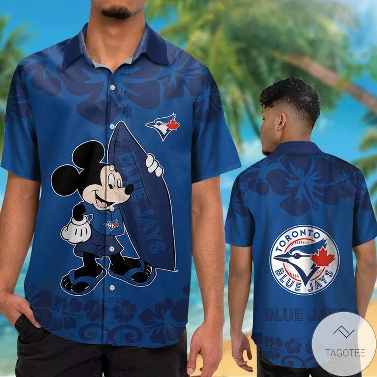 Toronto Blue Jays Mickey Mouse Hawaiian Shirt Toronto Blue Jays Mickey Mouse Hawaiian Shirt