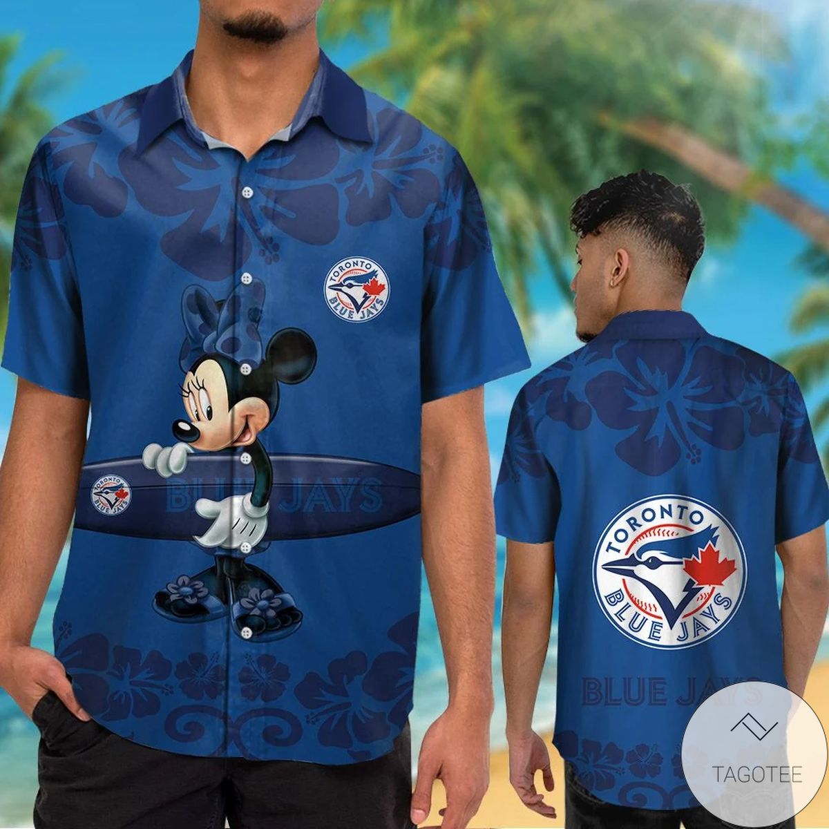 Toronto Blue Jays Minnie Mouse Hawaiian Shirt Toronto Blue Jays Minnie Mouse Hawaiian Shirt
