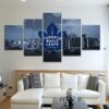Toronto Maple Leafs - Sport 5 Panel Canvas Art Wall Decor
