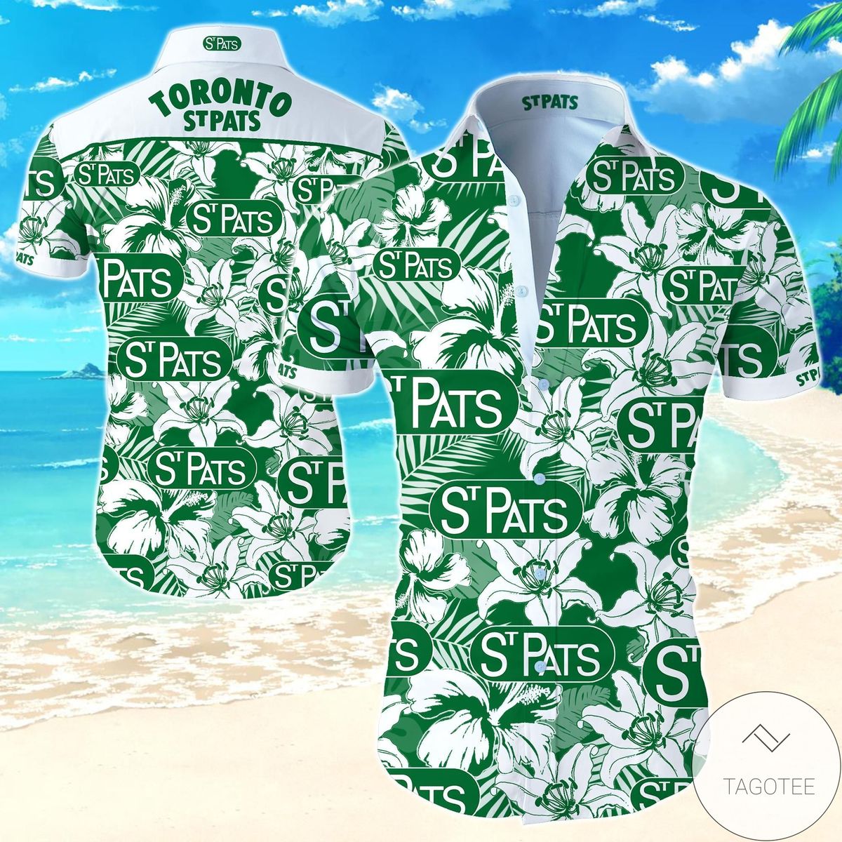Toronto St Patricks Hawaiian Shirt Toronto St Patricks Hawaiian Shirt