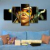 Tracer - Cartoon 5 Panel Canvas Art Wall Decor
