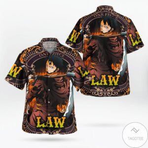 Trafalgar D.Law One Piece Hawaiian Shirt