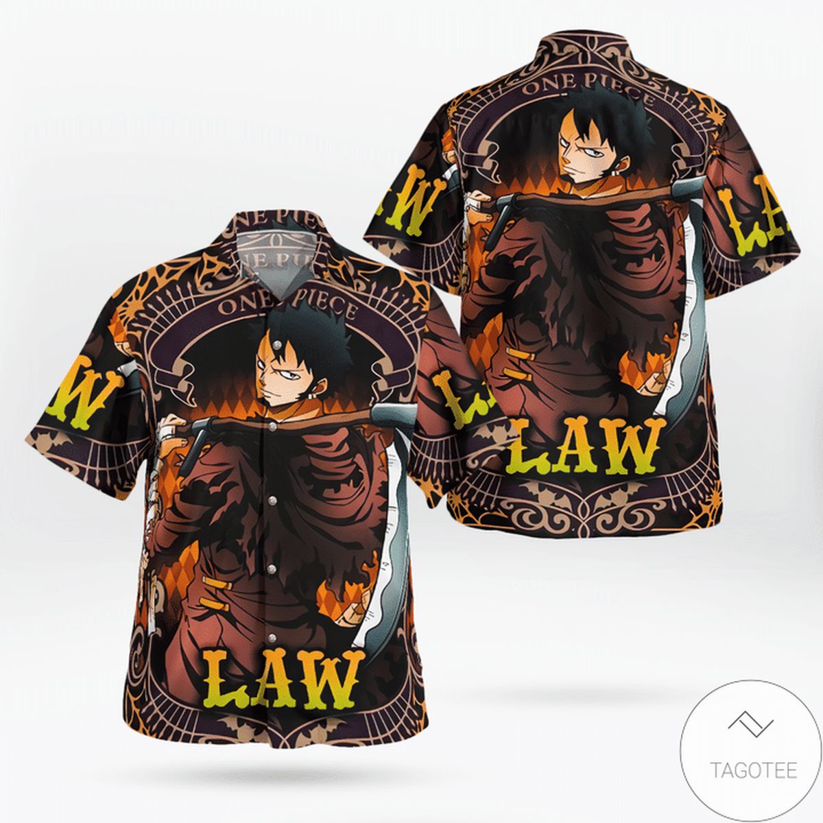 Trafalgar D.Law One Piece Hawaiian Shirt Trafalgar D.Law One Piece Hawaiian Shirt