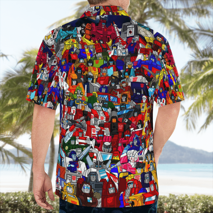 Transformer Hawaiian Shirt Transformer Hawaiian Shirt