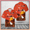 Transport Heavy Lift Helitack Boeing Ch 47D Chinook Hawaiian Shirt