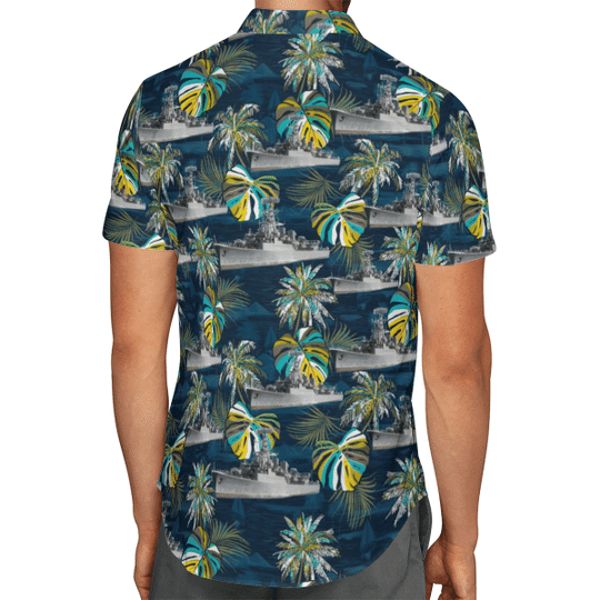 Tribal Class Type 81 Frigate Hawaiian Shirt Tribal Class Type 81 Frigate Hawaiian Shirt