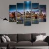 Tribute In Light - Nature 5 Panel Canvas Art Wall Decor