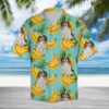 Tropical Banana Cavalier King Charles Spaniel Hawaiian Shirt Summer Button Up