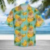 Tropical Banana Pomeranian Hawaiian Shirt Summer Button Up