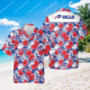 Tropical Buffalo Bills Football Team All Over Print Hawaiian Shirt