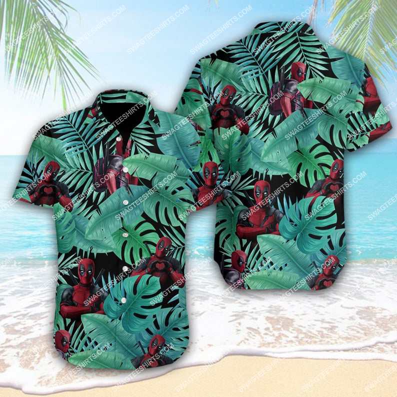 Tropical Deadpool Marvel Comics Hawaiian Shirt Tropical Deadpool Marvel Comics Hawaiian Shirt