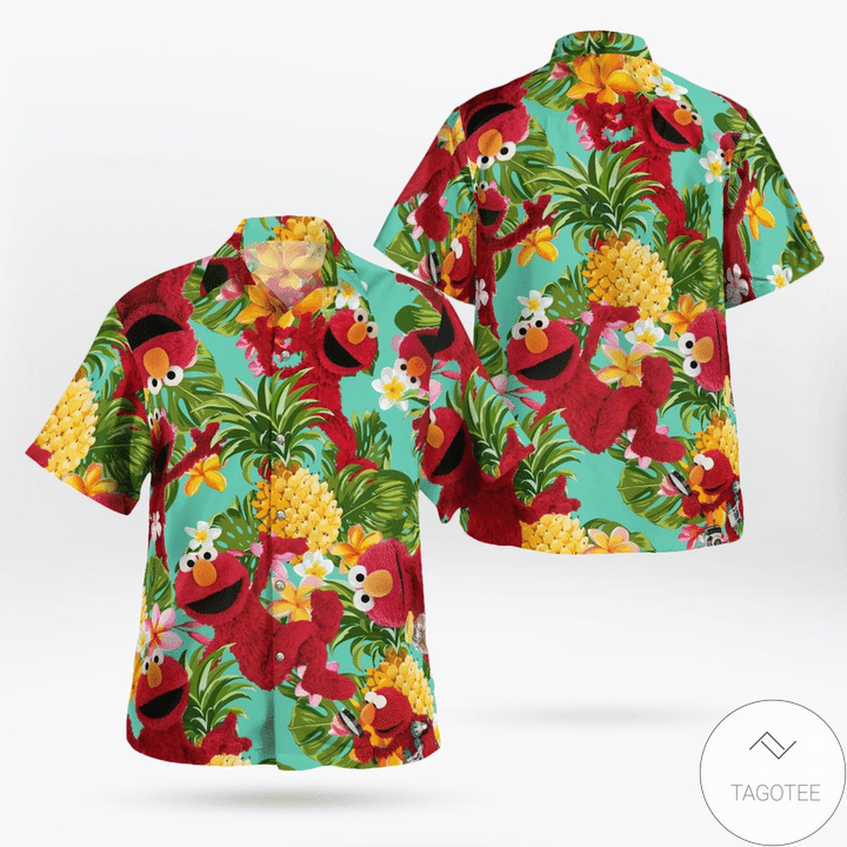 Tropical Elmo Hawaiian Shirt Tropical Elmo Hawaiian Shirt