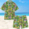 Tropical Floral Baby Yoda Summer Vacation Hawaiian Shirt- Maria