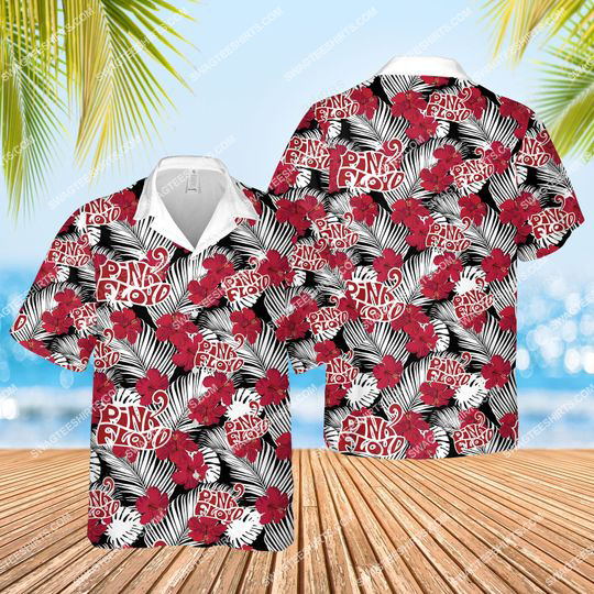 Tropical Flower Pink Floyd Band All Over Print Hawaiian Shirt Tropical Flower Pink Floyd Band All Over Print Hawaiian Shirt