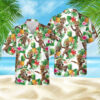 Tropical Fruits Baby Groot All Over Print Hawaiian Shirt