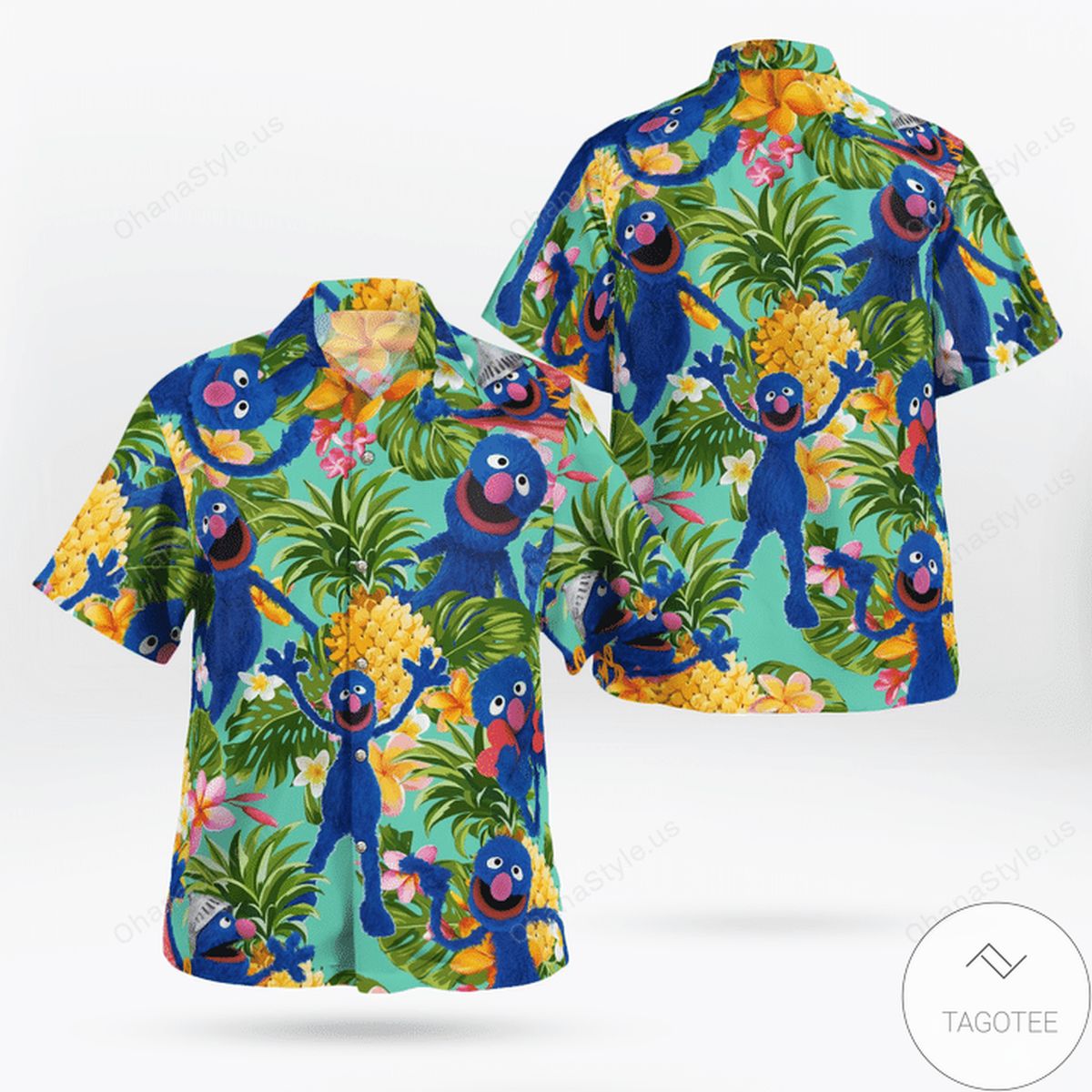 Tropical Grover Hawaiian Shirt Tropical Grover Hawaiian Shirt