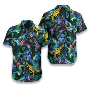 Tropical Gun Lover Hawaiian Shirt