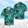 Tropical Hummingbird Hawaiian Shirt Summer Button Up