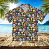 Tropical Marvel Characters Superhero Chibi Hawaiian Shirt
