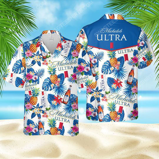 Tropical Michelob Ultra Beer Aloha Summer Party Hawaiian Shirt Tropical Michelob Ultra Beer Aloha Summer Party Hawaiian Shirt