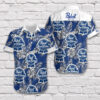 Tropical Pabst Blue Ribbon Beer Short Sleeve Hawaiian Shirt