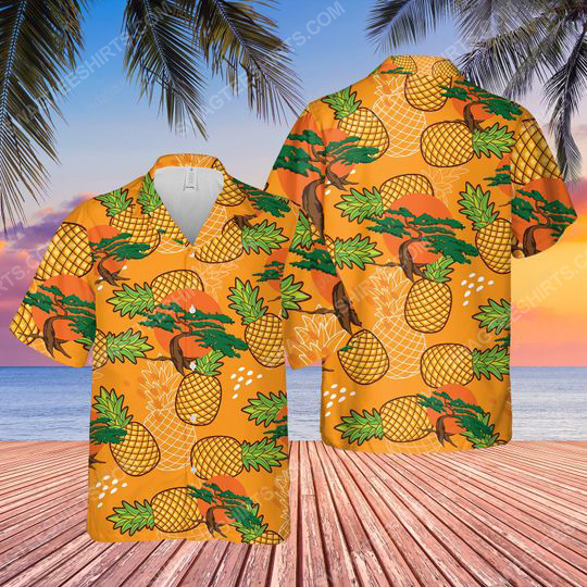 Tropical Pineapple Miyagi Do Summer Vacation Hawaiian Shirt Tropical Pineapple Miyagi Do Summer Vacation Hawaiian Shirt