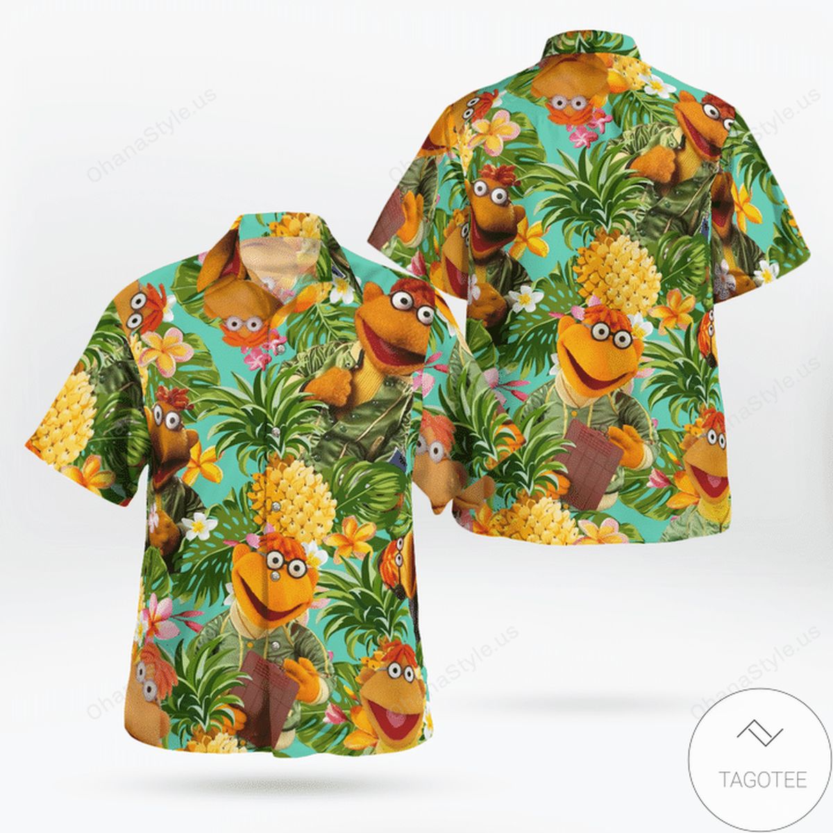 Tropical Scooter Hawaiian Shirt Tropical Scooter Hawaiian Shirt